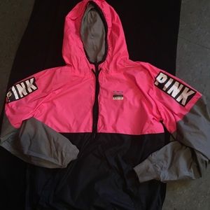 Victory Secret Pink Hooded Jacket